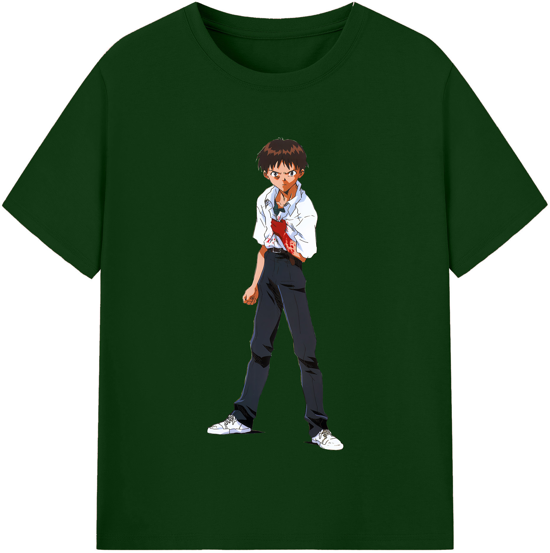 （画像用） EVA 新世紀エヴァンゲリオン 綿100％半袖Tシャツ（フロントプリント）